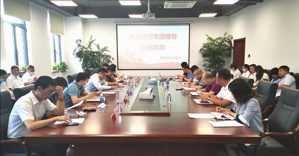 集團(tuán)黨委副書記、總經(jīng)理吳波一行到沈陽航空工業(yè)發(fā)展有限公司調(diào)研指導(dǎo)