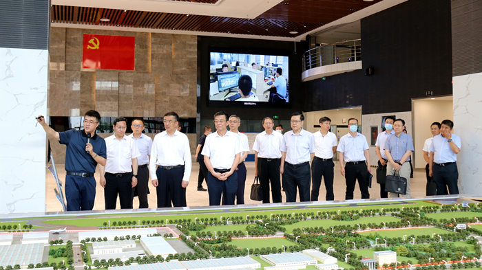 省委常委、副省長王健來集團(tuán)調(diào)研沈陽航空動力產(chǎn)業(yè)園項目